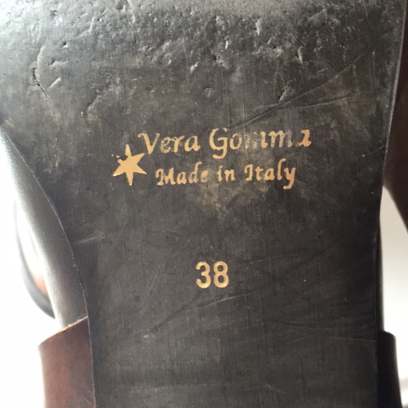 Amazing Vera Gomma Brown Distressed Harness Boots - Picture 7 of 8